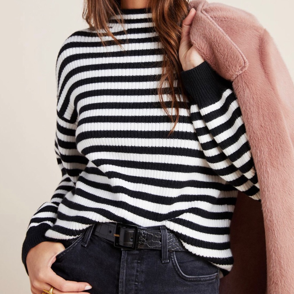 Anthropologie Sydney Balloon-Sleeved Sweater